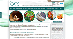 Desktop Screenshot of icatsaromaeducation.com